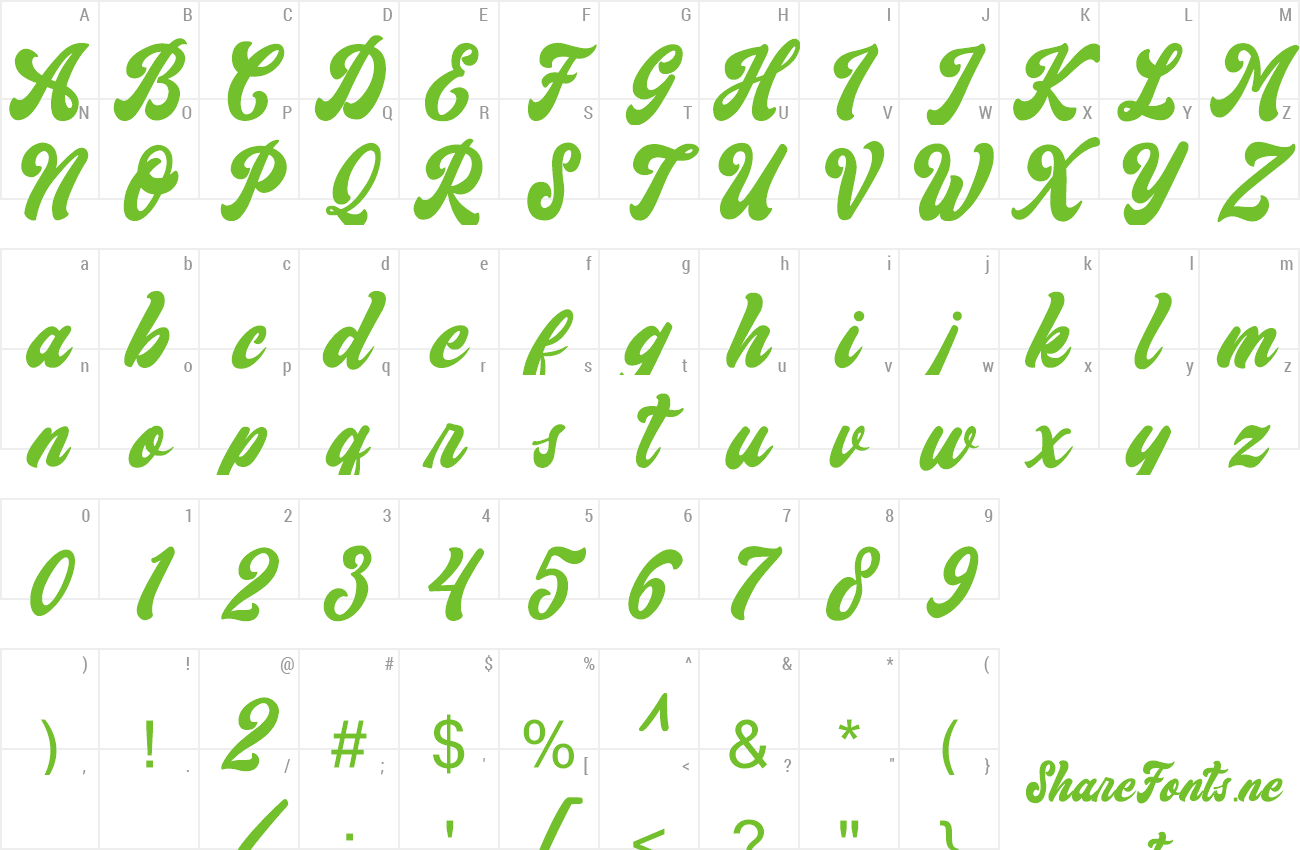 Font Vintage Brands preview